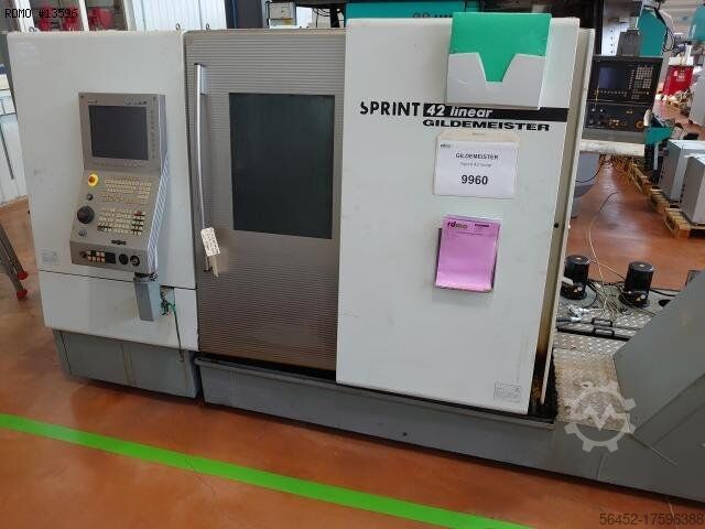 Автоматический токарный станок с ЧПУ GILDEMEISTER Sprint 42 linear