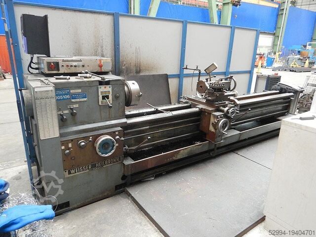 Центровые токарные станки Weisser Heilbronn Ø 640 x 3300 mm