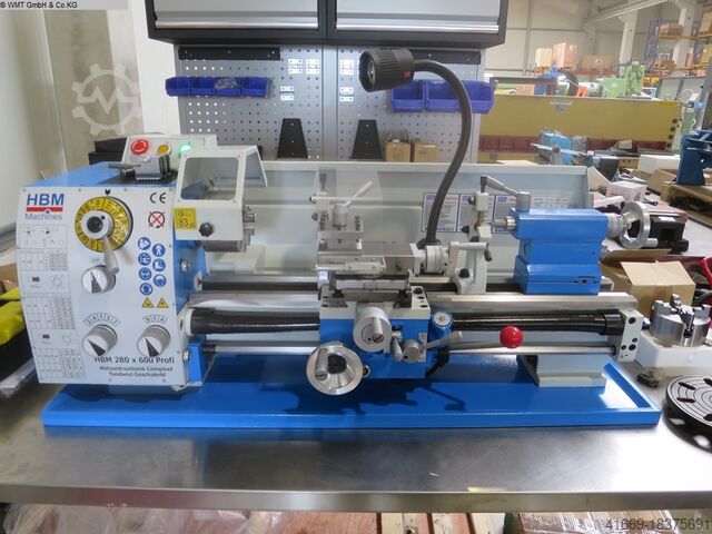 Настольный токарный станок HBM 280 x 600