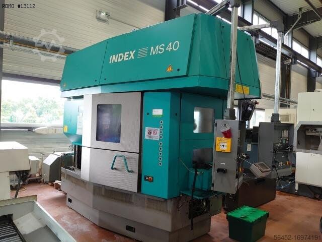 Многошпиндельный токарный станок с ЧПУ INDEX MS 40 C
