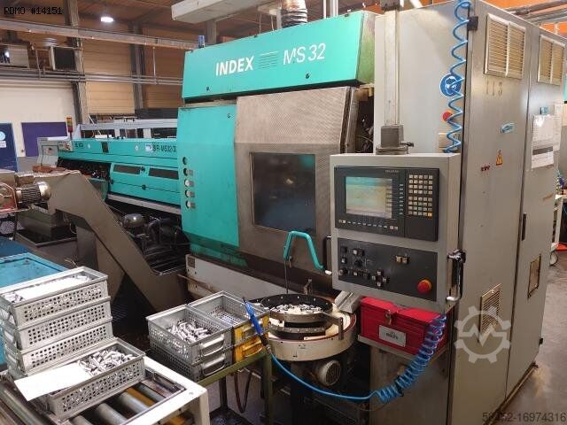 Многошпиндельный токарный станок с ЧПУ INDEX MS 32 B