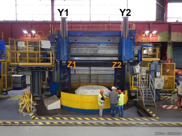 Вертикальные токарные станки обычные и с ЧПУ Dorries Ø 6500 x 4270 mm CNC