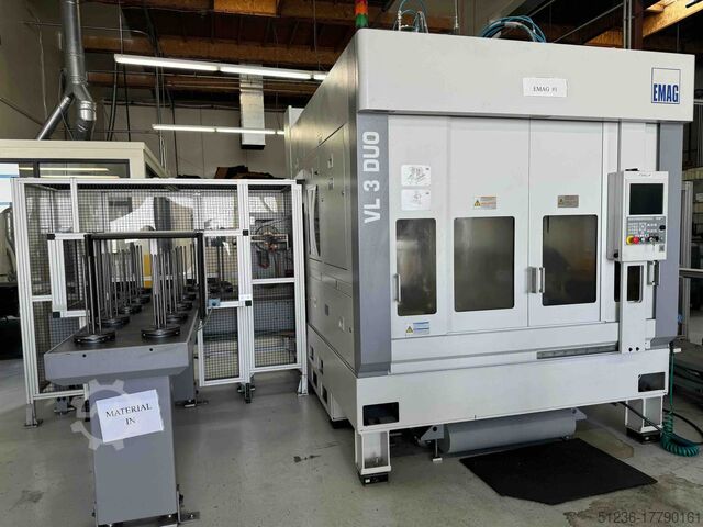 вертикальный токарный станок EMAG VL 3 DUO