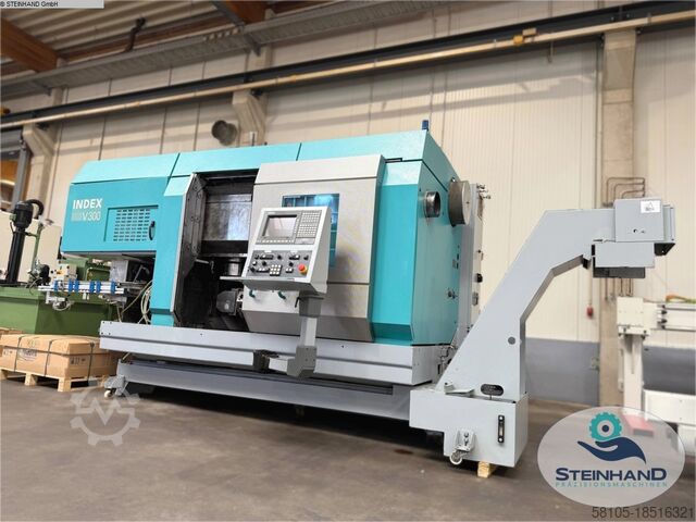 Токарно-фрезерный центр с ЧПУ вертикальный INDEX V300