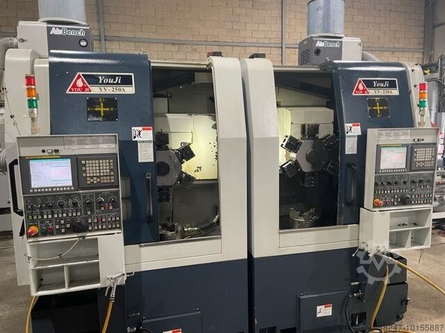 вертикальный токарный станок YOU JI YV-250A