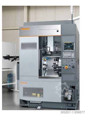 токарный автомат TAKAMAZ Japan XT-6 part loader