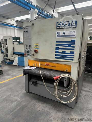 станок для снятия заусенцев с листового металла COSTA LEVIGATRICI MA CCC 1150