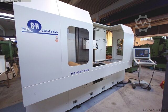 Поверхностно-шлифовальный станок - горизонтальный GEIBEL & HOTZ FS 1050 GT CNC Rh