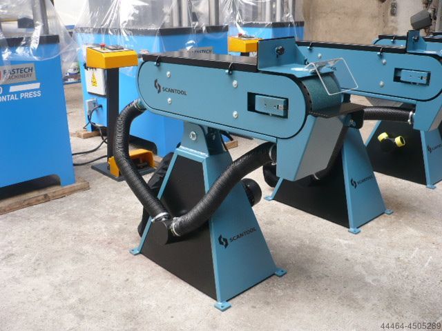 Ленточный шлифовальный станок Scantool 150 x 2000 mit Doppelabsaugung