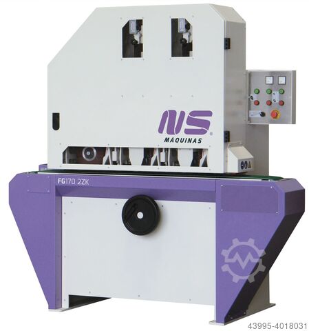 Прямоугольная трубка / Плоский батончик Отделка NS Maquinas FG170