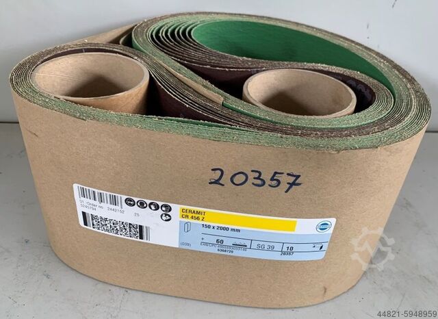 10 шлифовальных лент HERMES CERAMIC CR 654 z