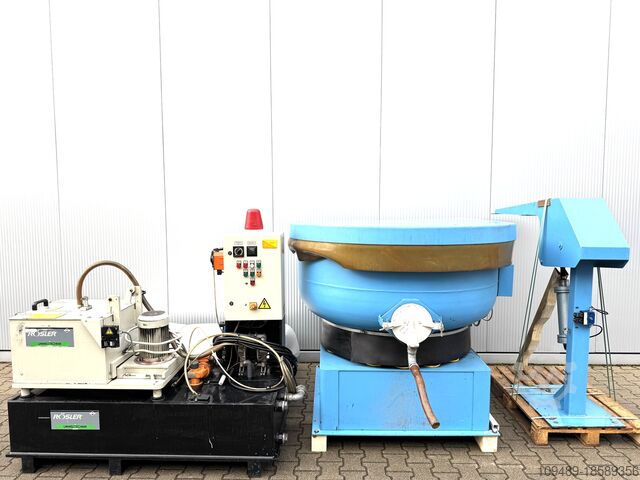 вибрационная шлифовальная машина + центрифуга Рёслера Walther Trowal CN 550 PN