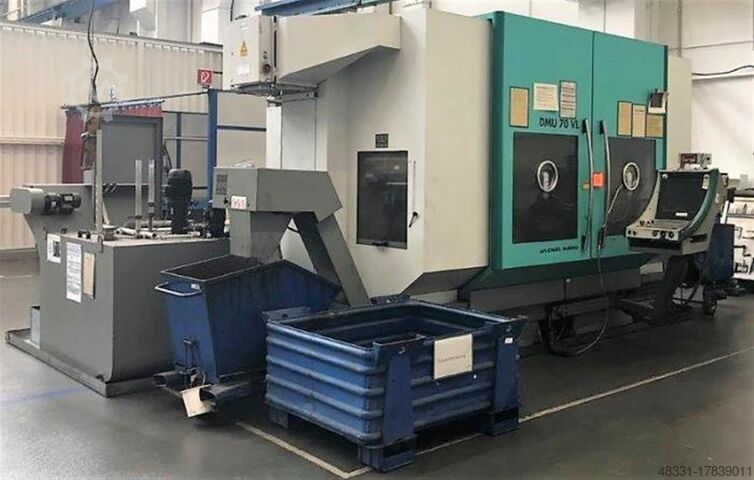 Обрабатывающий центр - универсальный DECKEL MAHO DMU 70 VL