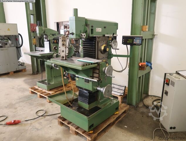 Инструментальный фрезерный станок - универсальный KNUTH WF 1 / Digi