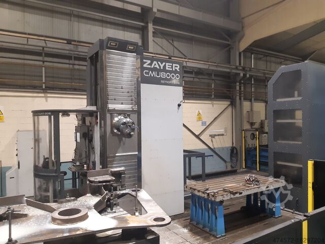 мобильный колонный фрезерный станок Zayer CMU 8000 (2016 Retrofit)