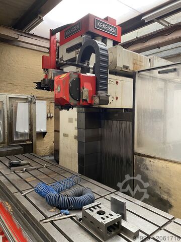 Универсальный фрезерный станок с подвижной колонной KEKEISEN UFF 6000/15