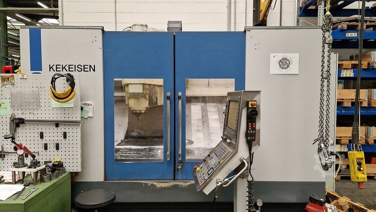 обрабатывающий центр с подвижной колонной KEKEISEN VFB 1200/5