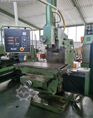 Инструментальный фрезерный станок - универсальный SHW UF 21