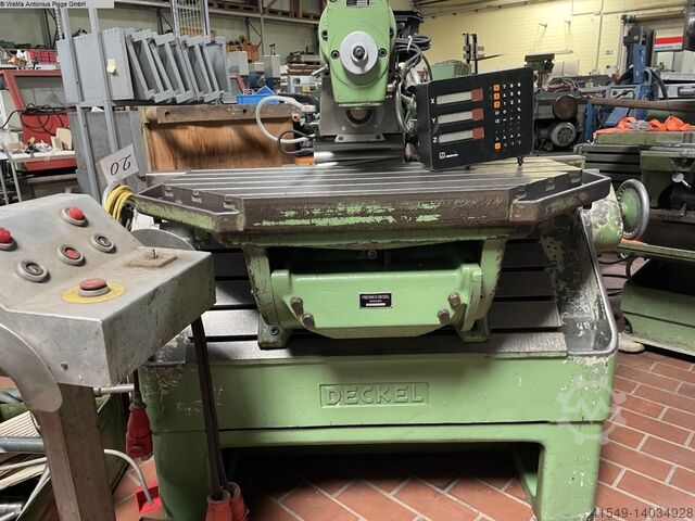Инструментальный фрезерный станок - универсальный DECKEL FP2 LB