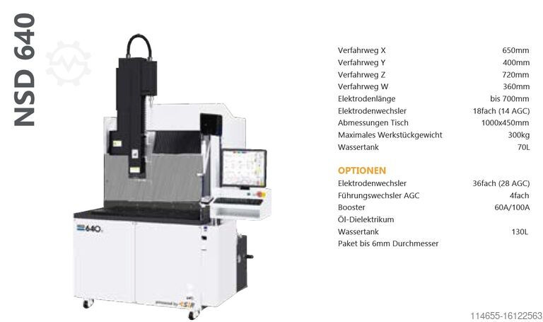 Пусковая машина для обработки отверстий Hankook NSD 640K Vorführmaschine