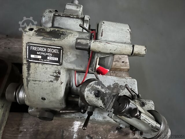 Граверный шлифовальный станок Deckel SO