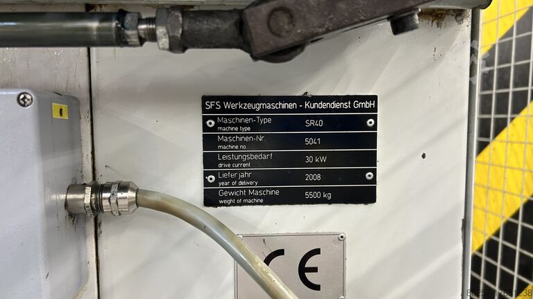 Бесцентровый круглошлифовальный станок SFS GmbH SR40