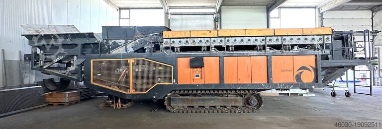 Мобильный двухфракционный спиральный валовой грохот GÜNTHER / Doppstadt SPLITTER F2