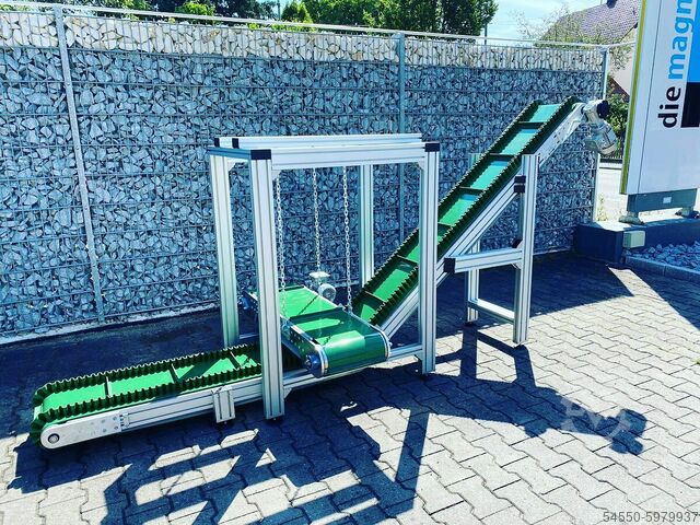 Угловая конвейерная лента Магнитный сепаратор die magnetprofis GmbH & Co. KG 