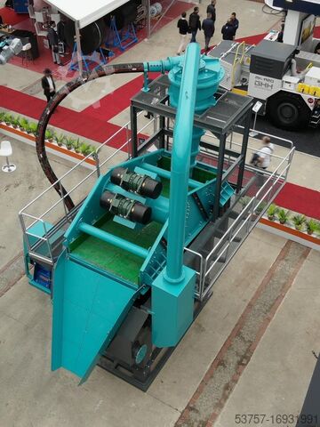 обезвоживающая машина Dewatering screen and hydrocyclones Dewatering screen and hydrocyclones