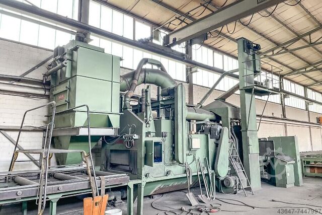 Дробеметная установка с рольгангом Gietart 8739