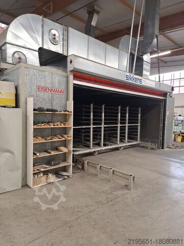 Сухой туннель для вагонов орды Eisenmann Umlufttrockner