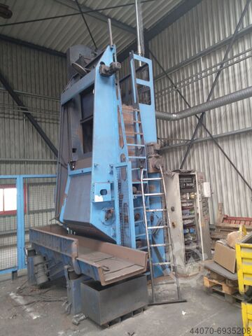 Резиновый корытообразный ленточный струйный канал Wheelabrator MB 300 G