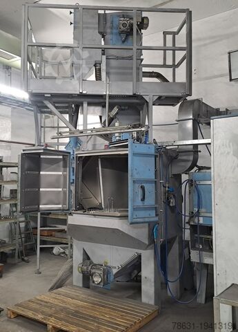 Столовой дробемет с турбиной, дробемётная машина Staněk TZS 1