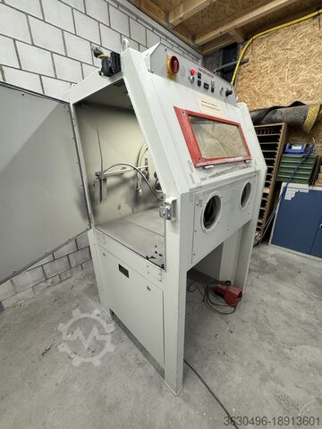 Ручная система струйной очистки, включая систему вытяжки Sandmaster Handstrahlanlage incl. Absauganlage