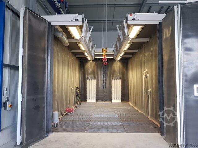 Пескоструйная установка Oliver Fritz GmbH & Co. KG Strahlhaus Easy 15mx5mx5m LxBxH