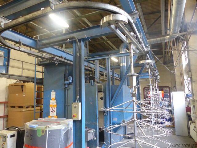 Дробеметная установка с монорельсовым подвесом Schlick DHB 12/14