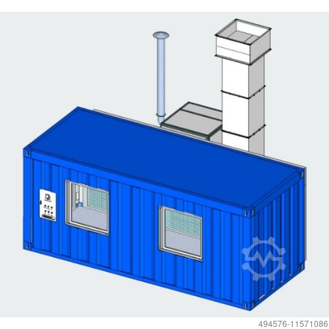 Контейнерная окрасочная камера 20DV  