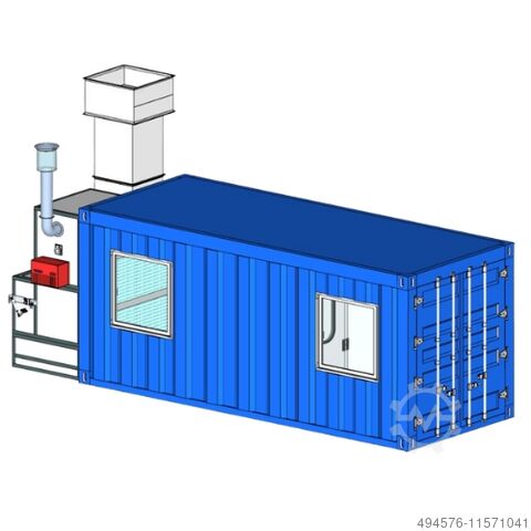 Контейнерная окрасочная камера 20DV  
