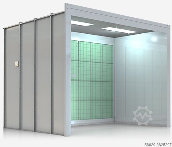 Мокрая живопись Сухие фильтровальные кабины PROTON WETLINE-KF