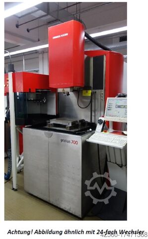 Станок для электроэрозионной обработки штамповки Zimmer & Kreim ZK 700 Genius mit 24-fach-Wechsler