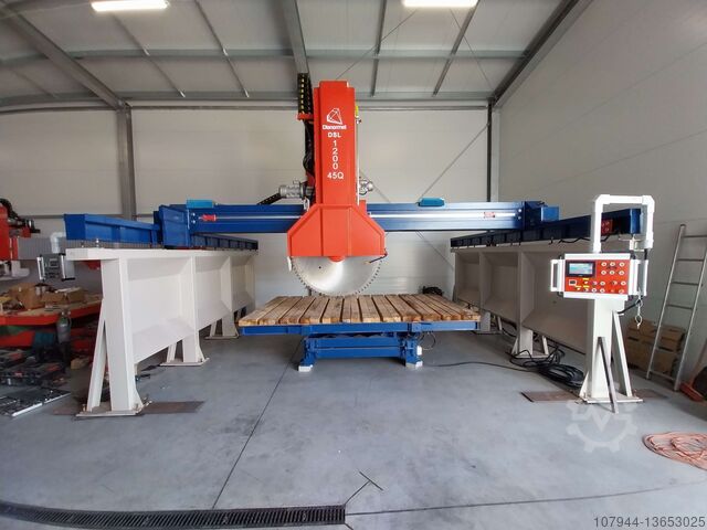 Дисковая пила по камню с наклоном 1 градус. Dianormet DSL-1200 45Q