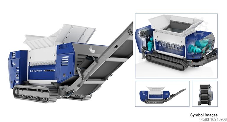 Одновальный измельчитель Lindner-Recyclingtech GmbH MERAK 2800