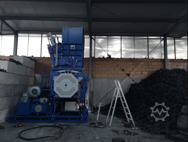 Одновальный измельчитель Artech Granulator - Abfallzerkleinerer SG 80 - 120 mit 2 hydraulischen Statoren