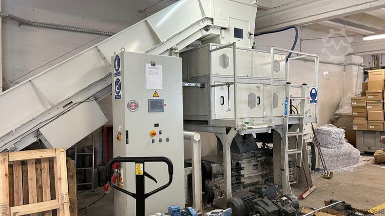 Полная система уничтожения документов с конвейерной лентой и прессом HSM GmbH + Co KG Shredder Duo 5750