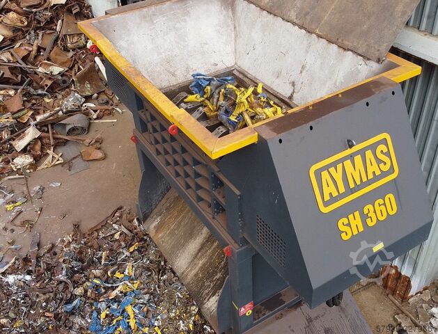 бумагорезательная машина Aymas Recycling Machinery SH 360 Double Shaft Shredder