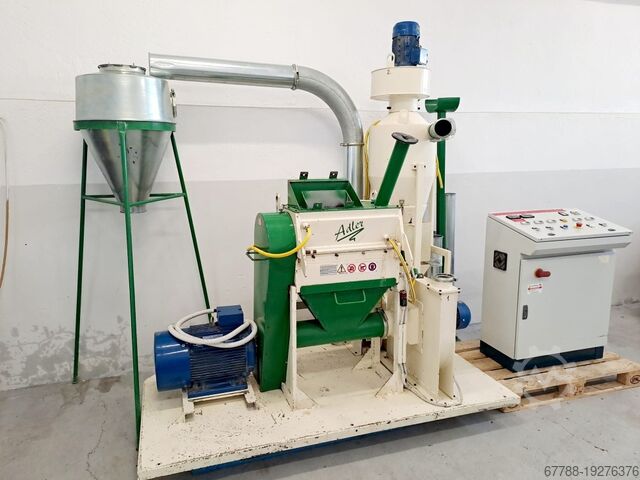 Переработка армированных текстильных изделий ADLER A6-RM2 80 kg/h 22 kW for tarpaulins, banners, rubber hoses