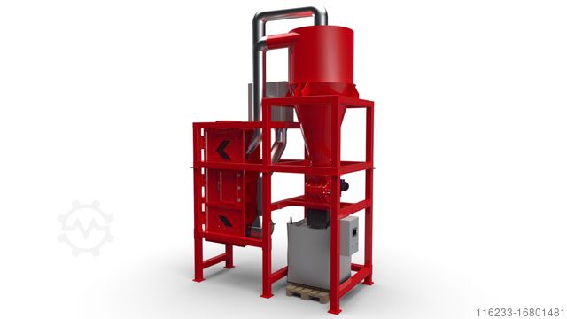 Зигзагообразный сепаратор Zlomiarze Recycling Technology 