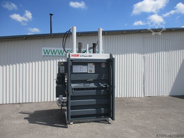 Пресс-подборщик для бумаги Пресс-подборщик для отходов HSM V-press 860 plus (2855)