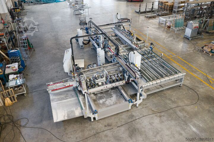 Двухсторонний шлифовальный станок для стекла Schiatti Angelo BFP12