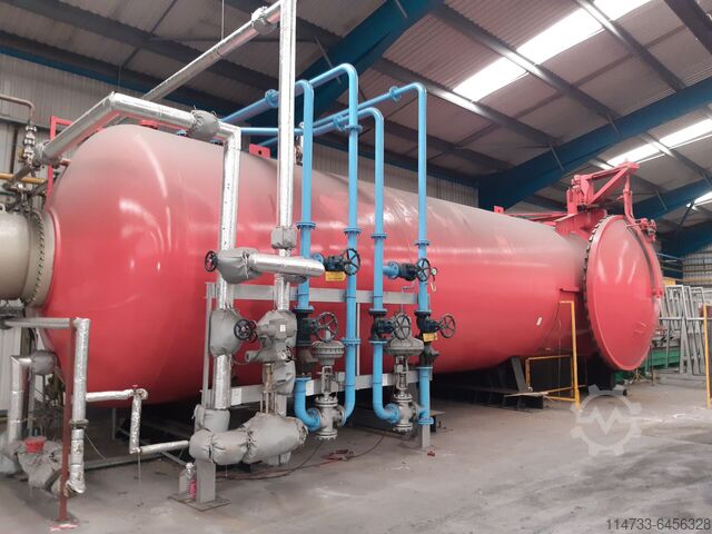 Автоклав для ламинирования стекла Scholz 3,3 m x 10,2 m